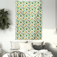 Coconut Pineapple Tapestry