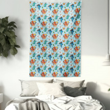 Cartoon Piracy Elements Tapestry