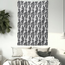 Lace Style Floral Tapestry