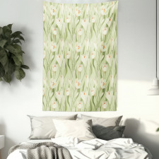 Spring Flora Bouquet Tapestry