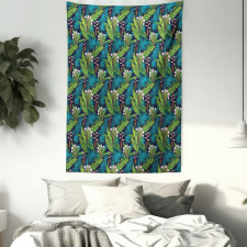 Tropical Jungle Pattern Tapestry