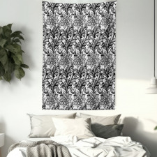 Vintage Lace Style Gothic Tapestry