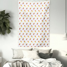 Colorful Summer Snack Tapestry