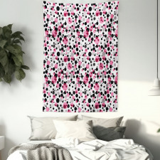 Grunge Spotty Pattern Tapestry