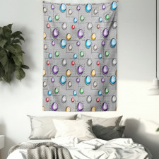 Industrial Vivid Spots Tapestry