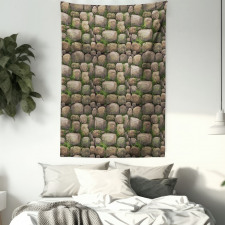 Stones Covered with Moss Tapestry