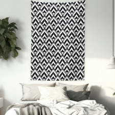 Chevron Lines Tapestry