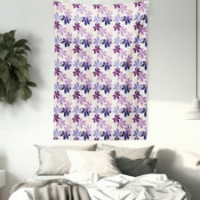 Blooming Spring Petals Tapestry