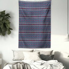 Classic Tribal Motifs Tapestry