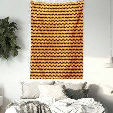 Geometric Lines Composition Tapestry