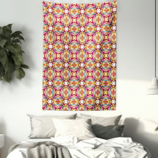 Retro Modern Vibrant Tapestry