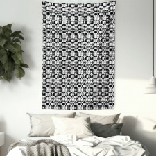 Asymmetric Greyscale Tapestry