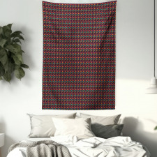 Seasonal Leaves Nuts Tapestry