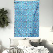 Colorful Heavenly Bodies Tapestry