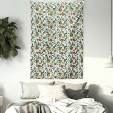 Foliage Leaf Spring Season Tapestry