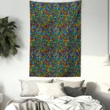 Geometrical Mosaic Tapestry