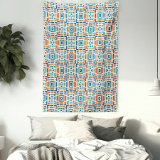 Angled Stripes Design Tapestry