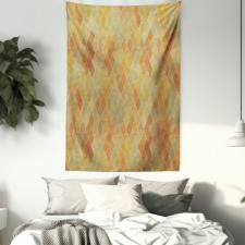 Geometric Rhombus Tile Tapestry