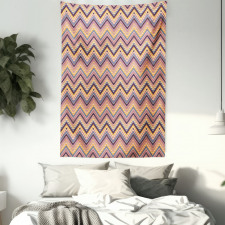 Native Chevron Tapestry