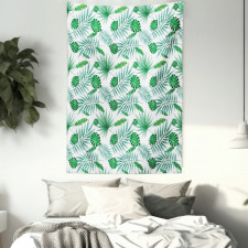 Watercolor Leafage Tapestry