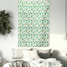 Desert Cactus Tapestry