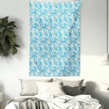 Palm Forest Foliage Tapestry