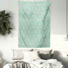 Romantic Hydrangeas Tapestry