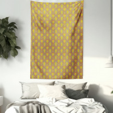 Baroque Damask Motif Tapestry