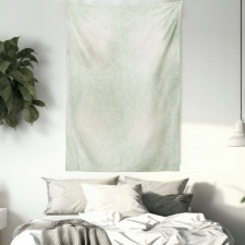 Jumbled Moire Composition Tapestry