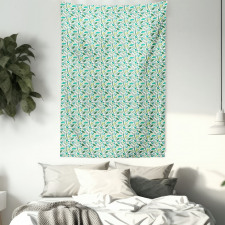Various Type Green Foliage Tapestry