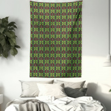 Traditional Folkloric Ornament Tapestry