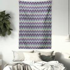 Chevron Tile Tapestry