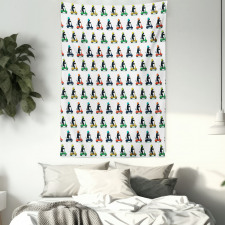 Funky Scottish Terriers Tapestry