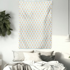 Geometric Abstract Mosaic Tapestry