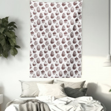 Delicious Desserts Food Tapestry