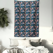 Abstract Tropical Nature Tapestry