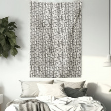 Japanese Nature Reeds Tapestry