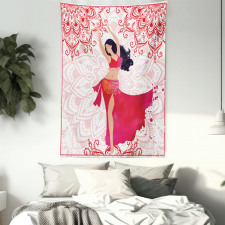 Belly Dancer Woman Tapestry