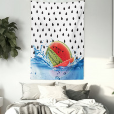 Fruit Seeds on Water Tapestry