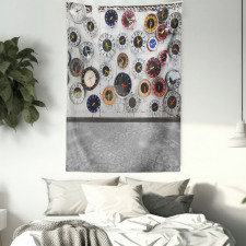 Several Wall Watches Photo Tapestry