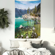 Sierra Nevada Lake Photo Tapestry