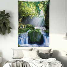Green Forest and Streaming Tapestry