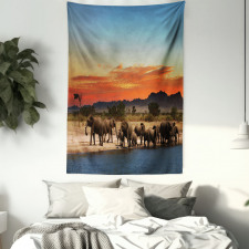 Safari Wildlife Tapestry