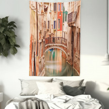Old Town Stone Bridge Tapestry