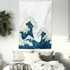 Ocean Surfing Aquatic Tapestry