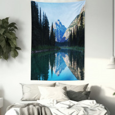 Mountain Reflection on Lake Tapestry