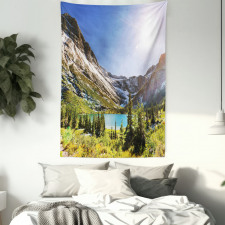 Peaceful Nature Scene Montana Tapestry