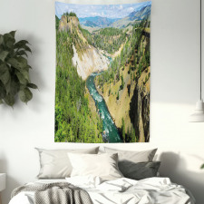 Yellowstone Calcite Springs Tapestry