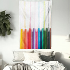 Color Scale of Paint Craft Tapestry