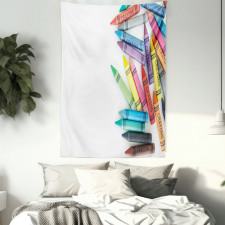 Colorful Painting Crafts Tapestry